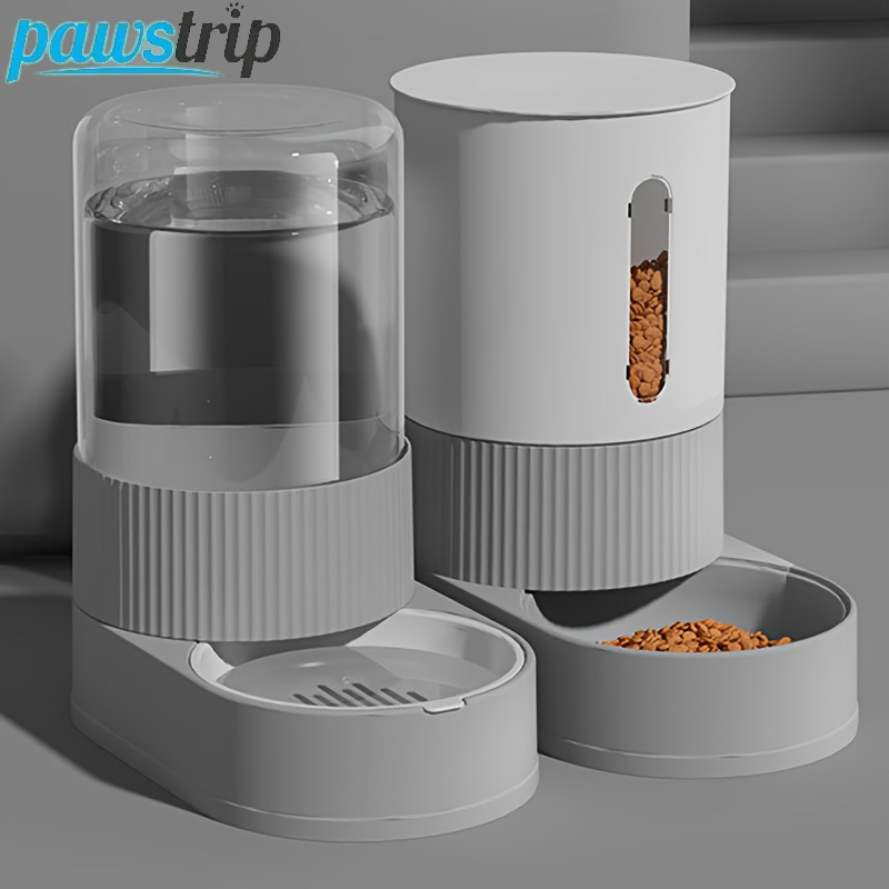 Food Storage Large Plastic Containers - Futterspender für Katzen mit großer Kapazität,