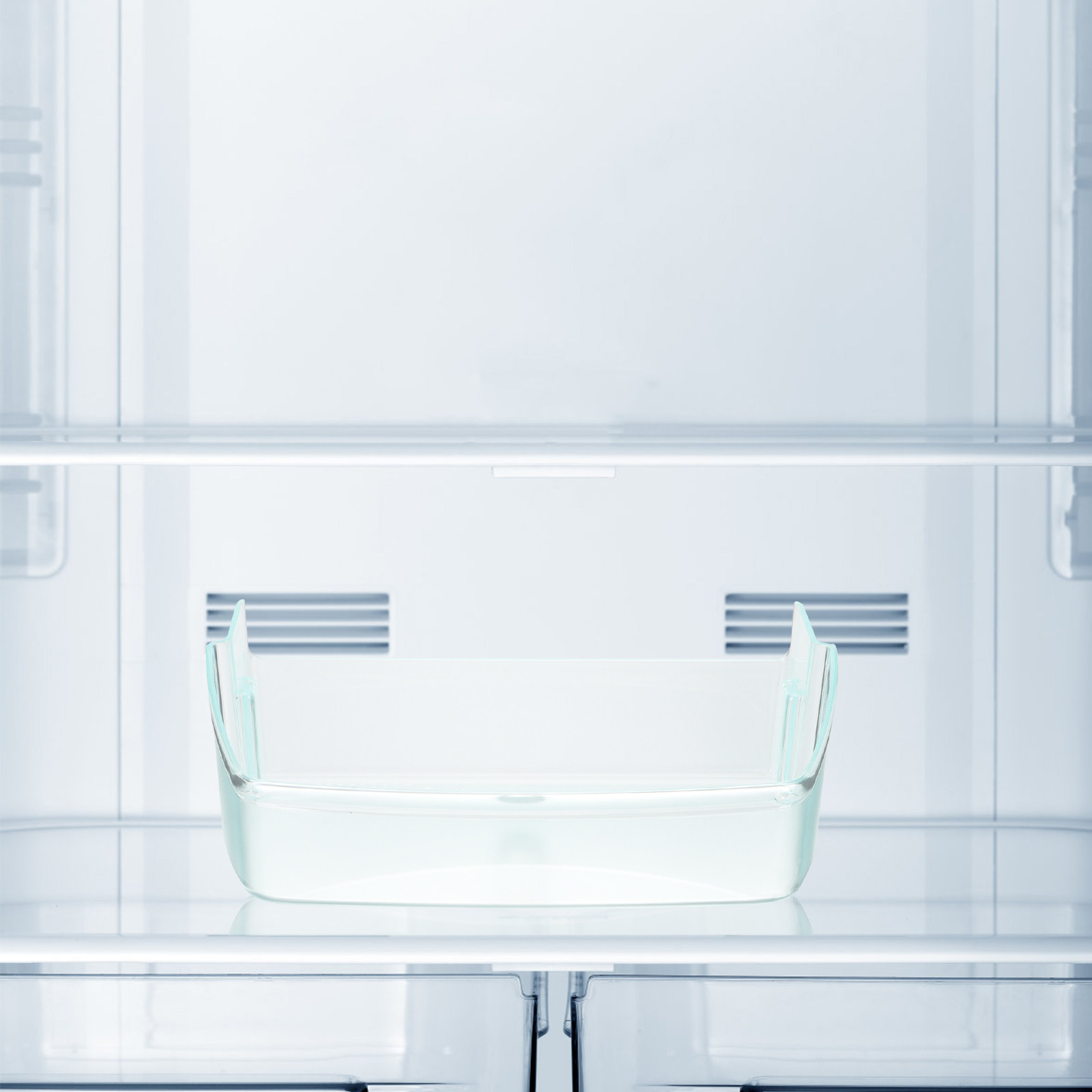 Food Storage Plastic Boxes - Kunststoff-Kühlschrank-Seitenorganizer mit großer Kapazität, Seitenbox für