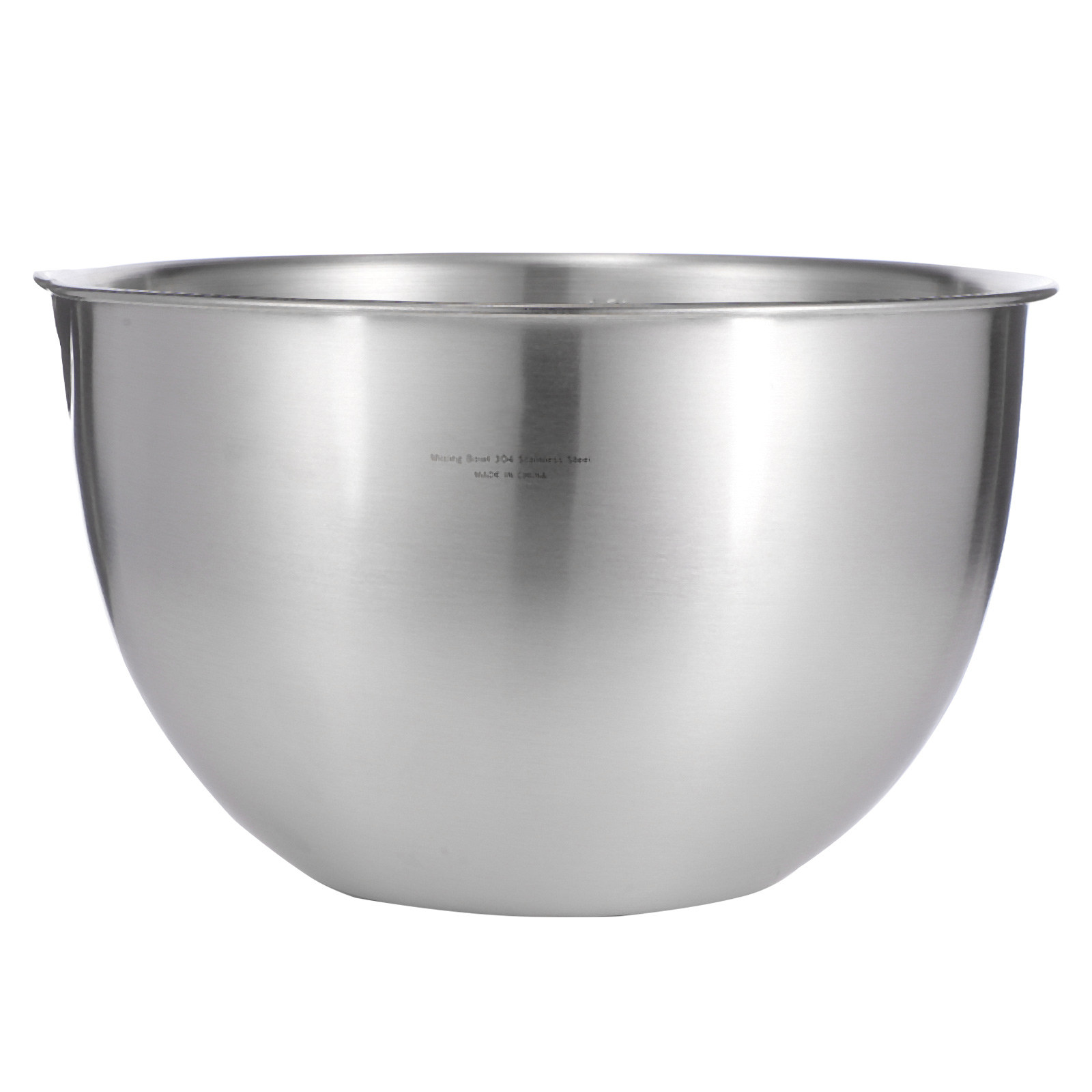 Food Storage In Stainless Steel - Edelstahl Tiefe Runde Rührschüssel Eier-Schlagschüssel Küchenwerkzeug