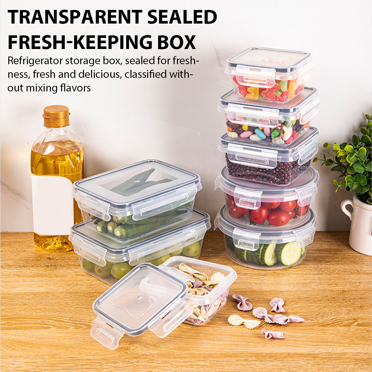 Food Storage Box Set - 24 Teile/satz Lebensmittel Lagerung Box Set