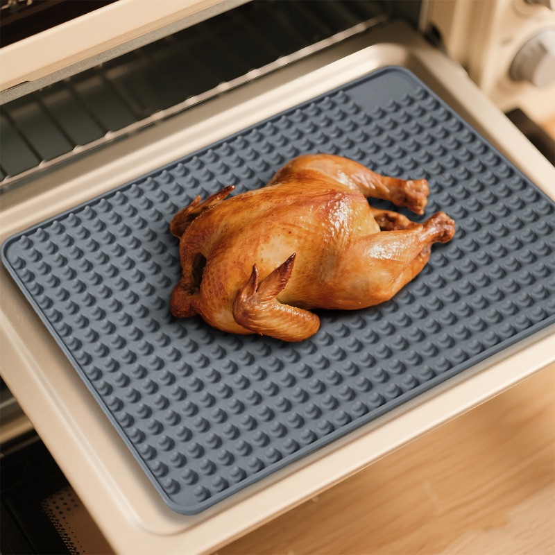 Food Storage For Room - Hochtemperaturbeständige Mikrowellenschutzmatte, ölbeständige Ofenmatte, Küchen-Aufbewahrungs- und