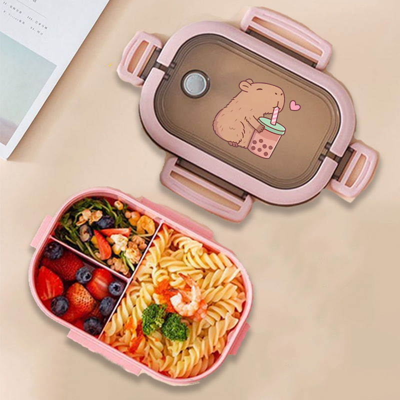Food Storage In The Kitchen - Capybara Bento Lunchbox Anime Tiere Drucken