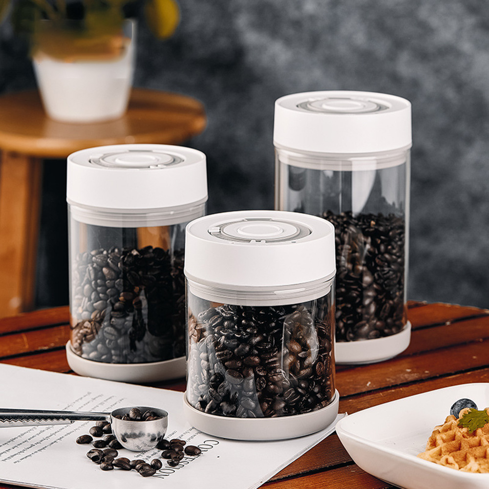 Food Storage Jars & Containers - Feuchtigkeitsbeständiges Glasglas für Kaffeebohnen in der