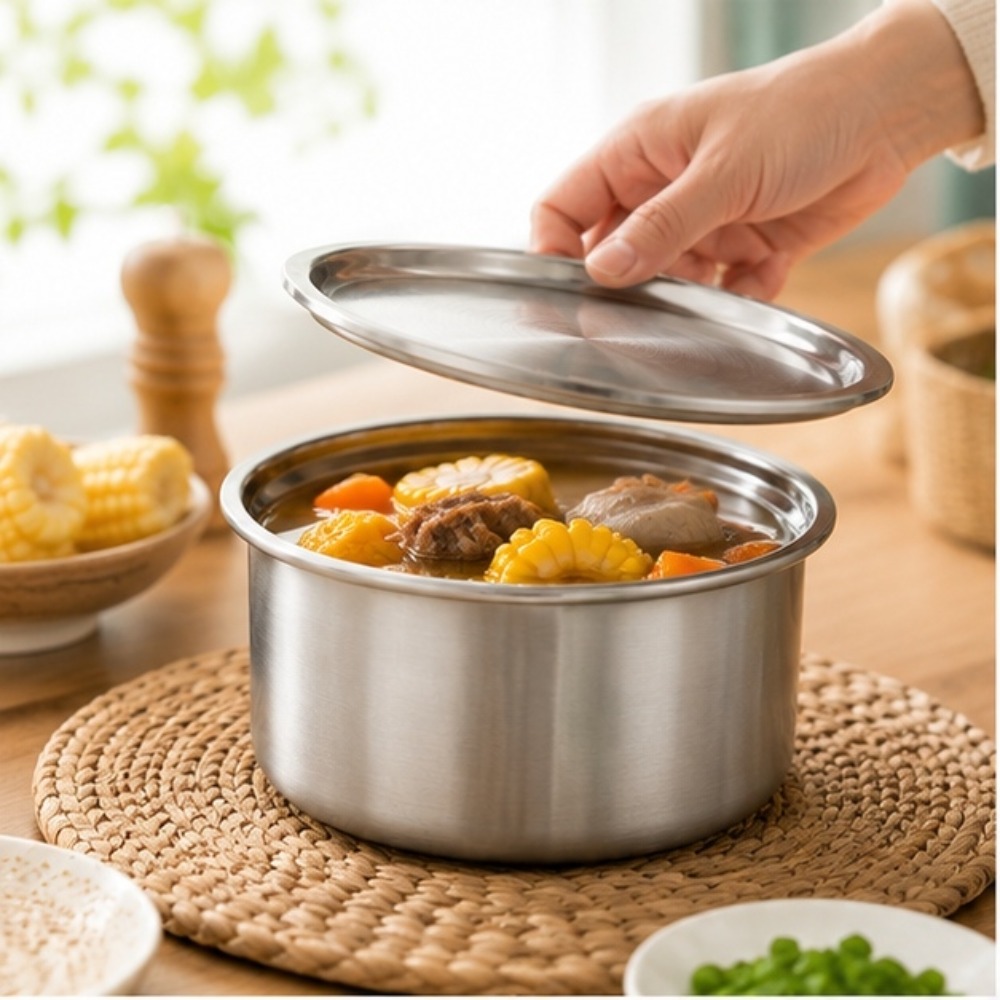 Food Storage Stainless Steel Containers - 304 Edelstahl Ramekin mit Deckel, Schüssel