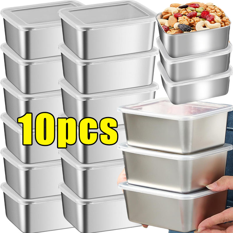 Food Storage Stainless Steel Containers - Vorratsbehälter für Lebensmittel aus Edelstahl