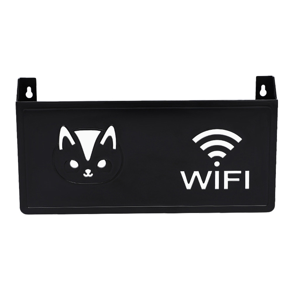 Food Storage Plastic Boxes - Wandrouter-Aufbewahrungsbox Dekorativer WLAN-Halter Organizer Platzsparende Router-Versteckbox