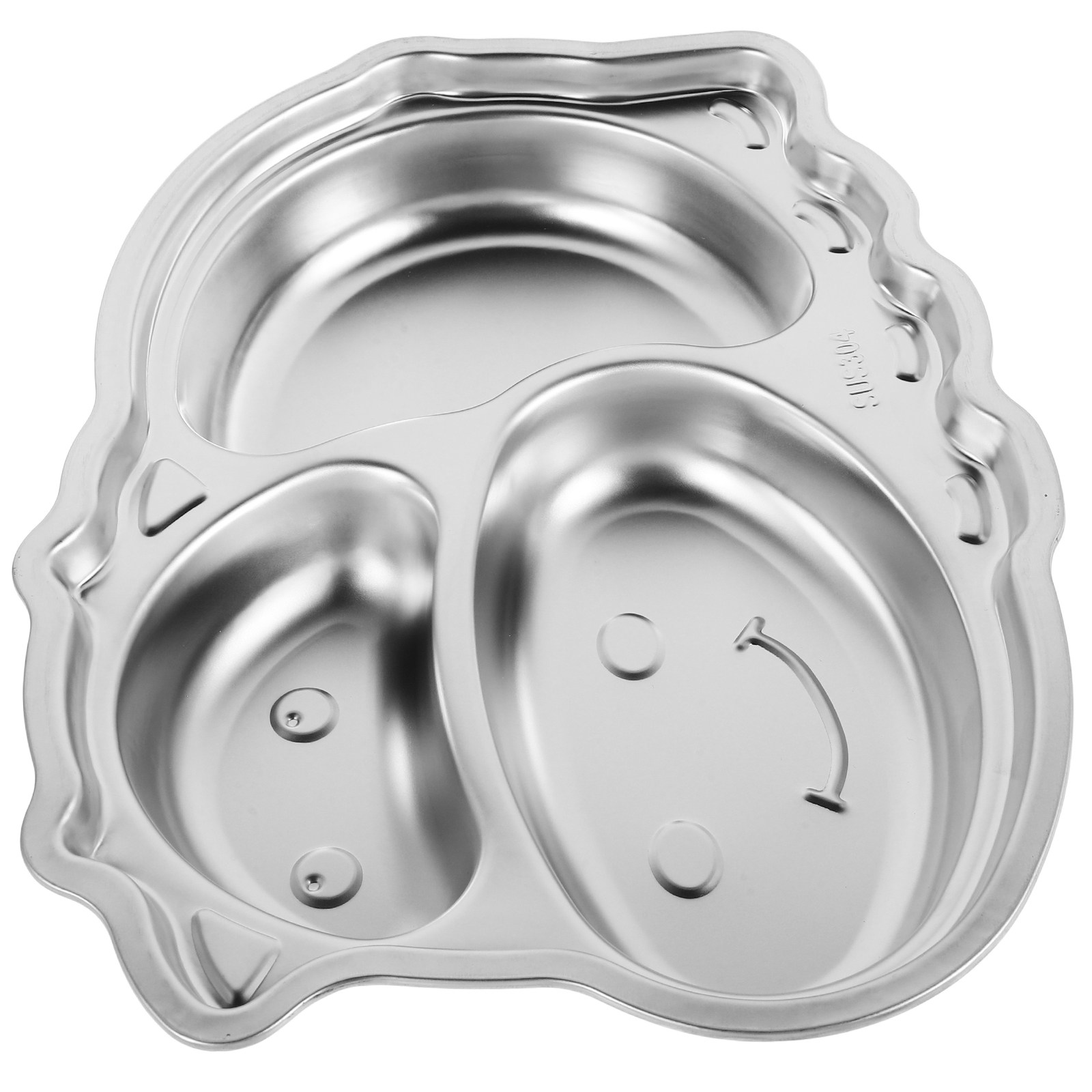 Food Storage Stainless Steel Containers - Lebensmittelbehälter, Teller mit Unterteilungen, Edelstahlplatten