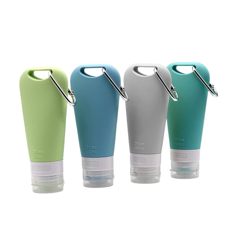 Food Storage Necessities - Reise-Shampoo-Flaschen, Silikon-Behälter für Hundefutter, 90 ml,