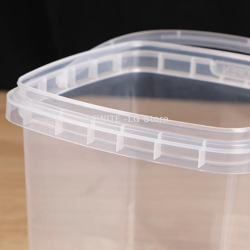 10 Stück Kunststoff-Eimer mit  – Food Storage Plastic Boxes Bewertung und Preis