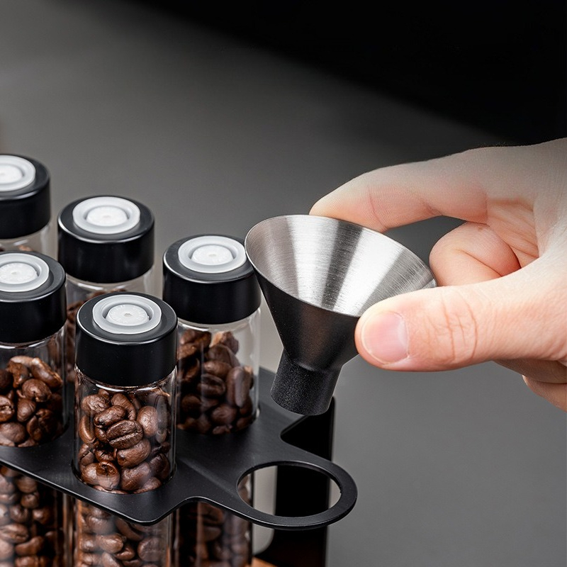 JUSTINLAU Glas-Kaffeebohnen-Au – Food Storage For Room Bewertung und Preis