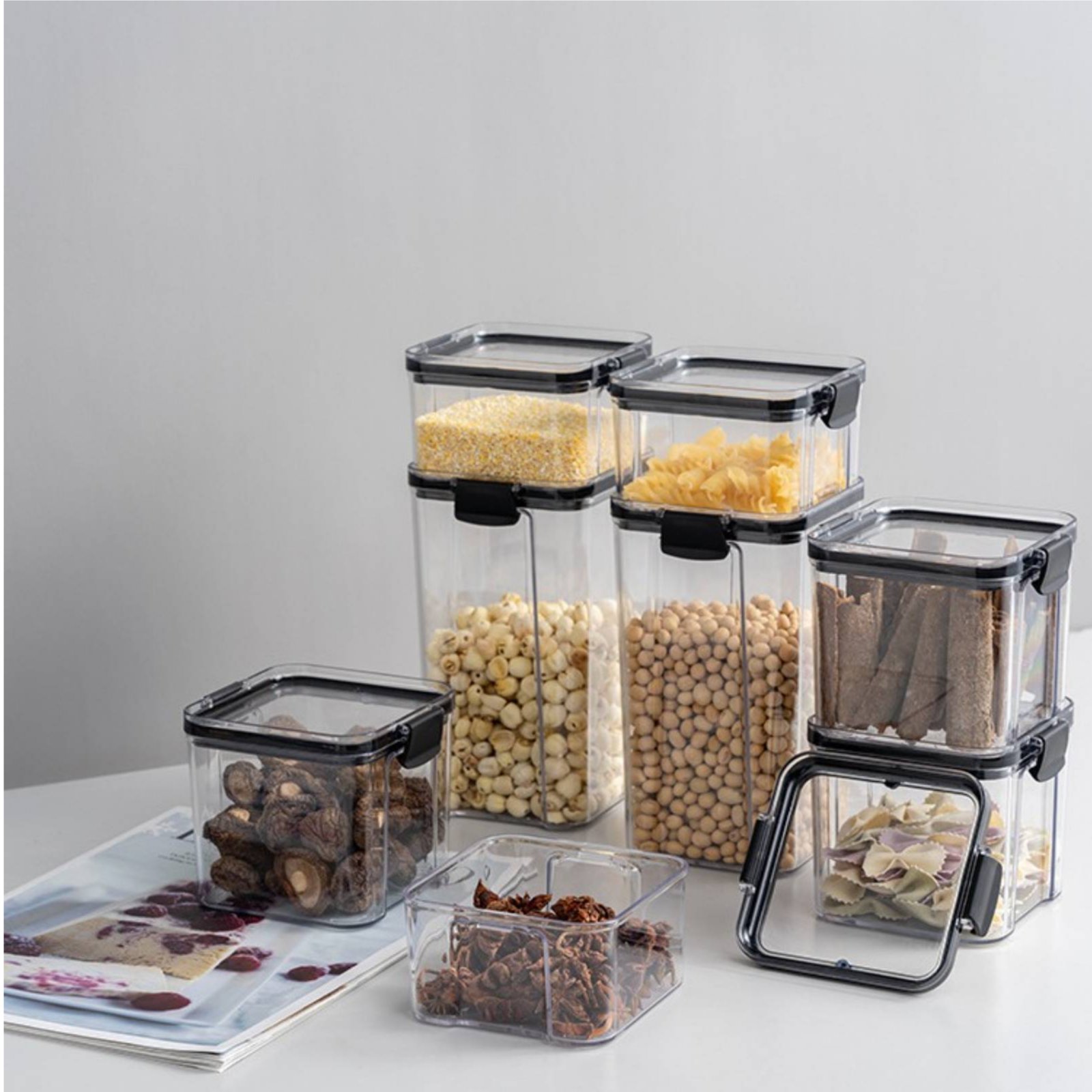 Luftdichter Lebensmittelbehält – Food Storage Airtight Bewertung und Preis