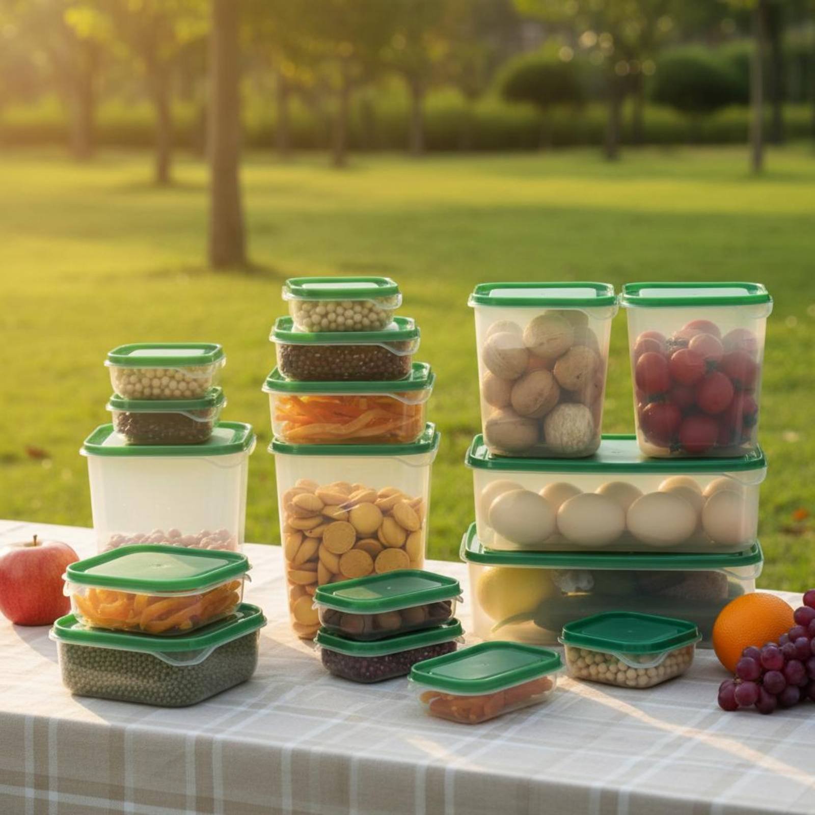 17-teiliges Kühlschrank-Aufbew – Food Storage Airtight Bewertung und Preis