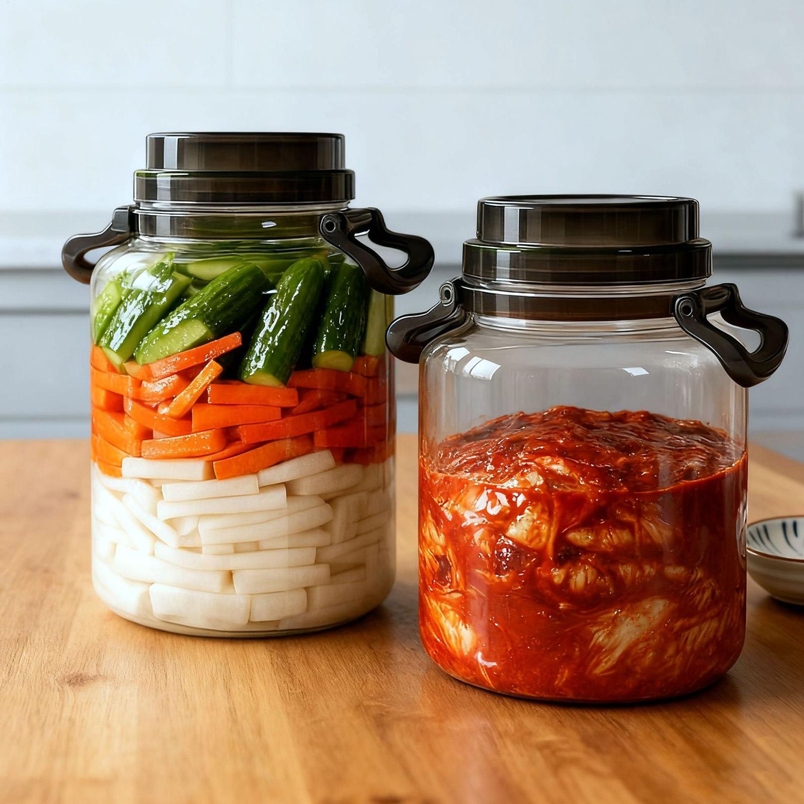 Große 5L Einmachgläser mit Dec – Xl Food Storage Containers With Lids Bewertung und Preis