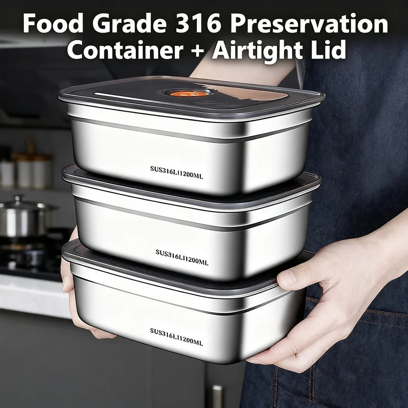 Großvolumige Edelstahl-Bento-B – Food Storage Microwave Safe Bewertung und Preis