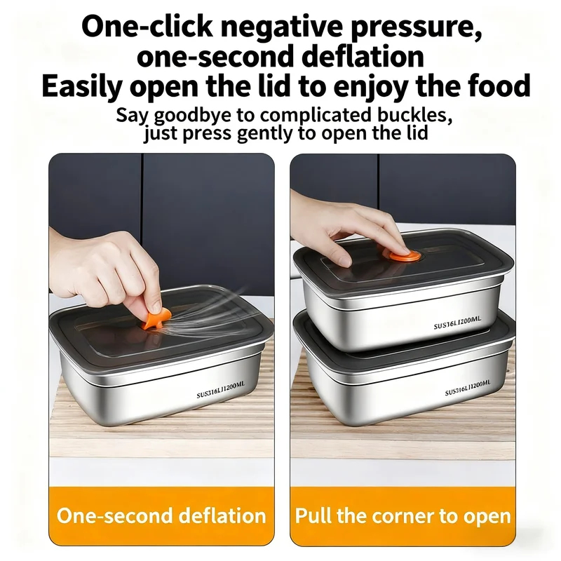 Großvolumige Edelstahl-Bento-B – Food Storage Microwave Safe Bewertung und Preis