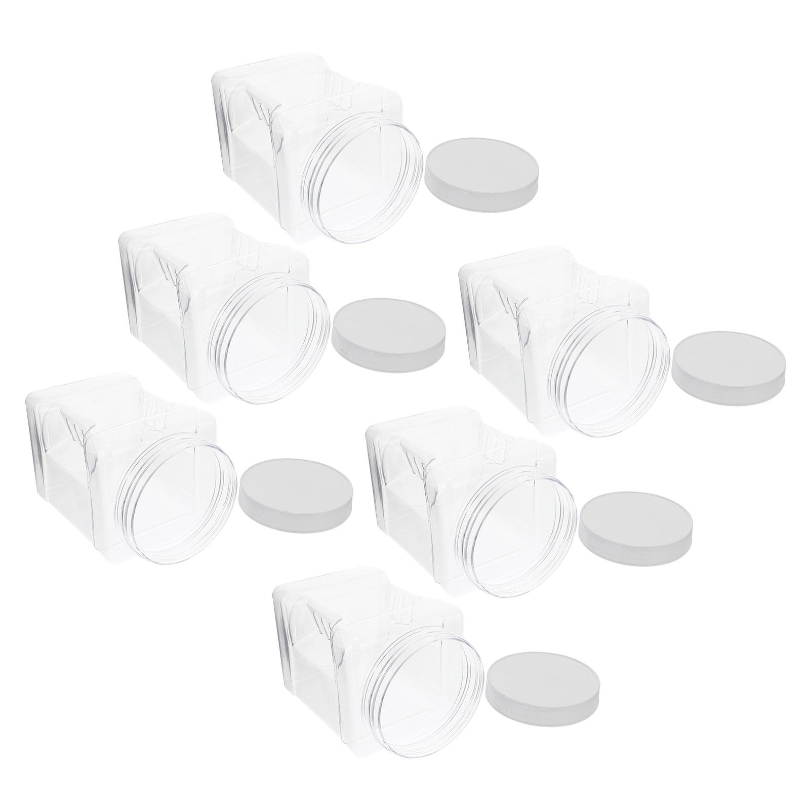 6 Stück transparente quadratis – Food Storage Airtight Bewertung und Preis