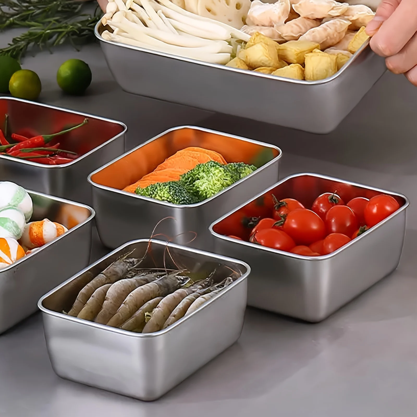 Edelstahl-Lebensmittelbehälter – Food Storage Stainless Steel Containers Bewertung und Preis