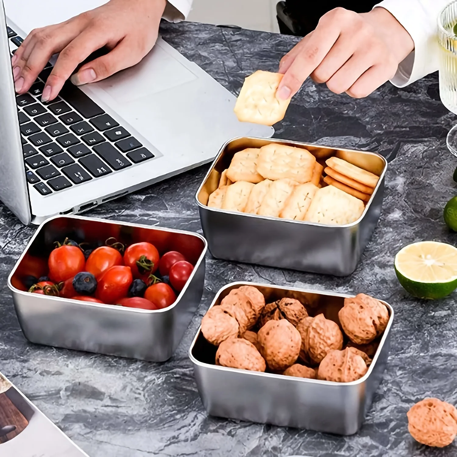 Edelstahl-Lebensmittelbehälter – Food Storage Stainless Steel Containers Bewertung und Preis