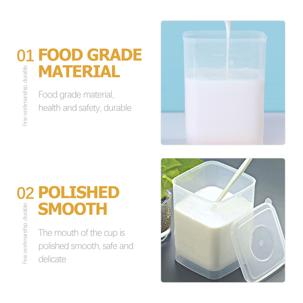 1 Set Joghurt-Fermentationsbeh – Food Storage Containers Plastic Box Bewertung und Preis