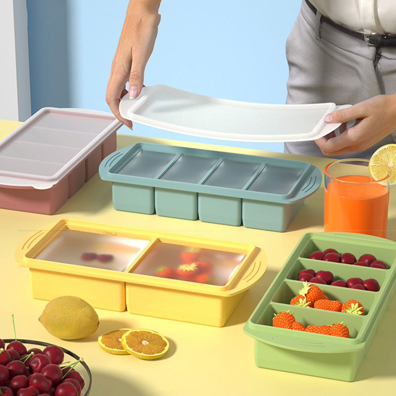 Silikon-Gefrierbehälter mit De – Xl Food Storage Containers With Lids Bewertung und Preis