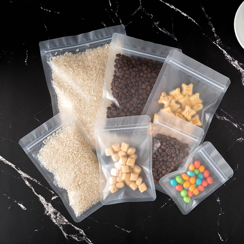 50 stücke Frosted Matte Zip Lo – Ziploc Food Storage Bewertung und Preis