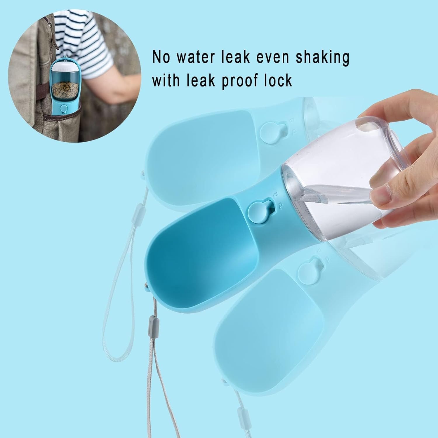 Hunde-Wasserflasche mit Futter – Food Storage Necessities Bewertung und Preis