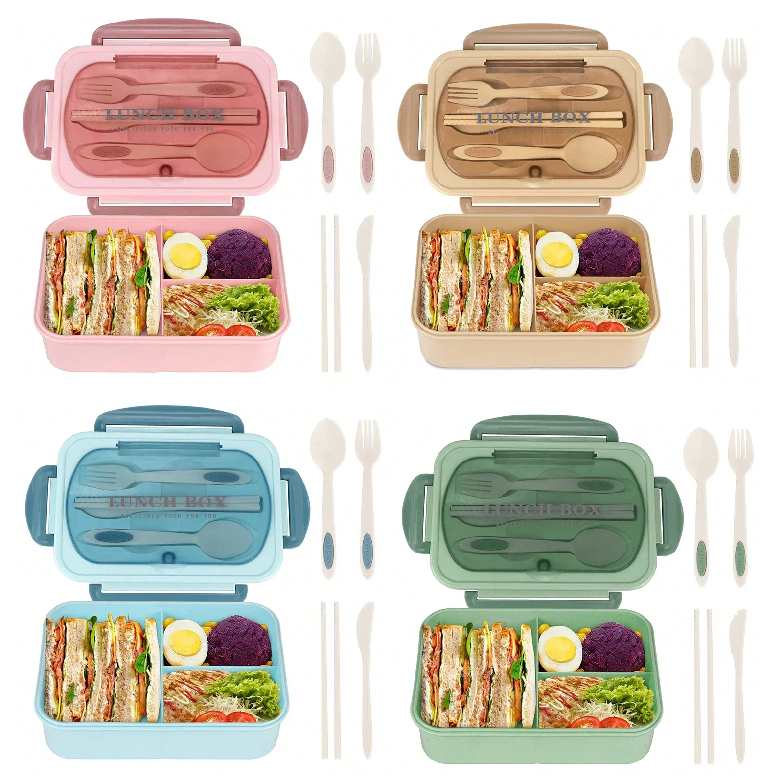 Bento-Box für Erwachsene mit 3 – Food Storage Microwave Safe Bewertung und Preis