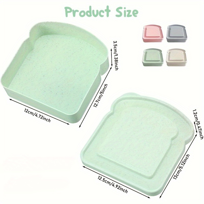 1 Stück Bento-Boxen, Sandwich- – Food Storage Containers Plastic Box Bewertung und Preis