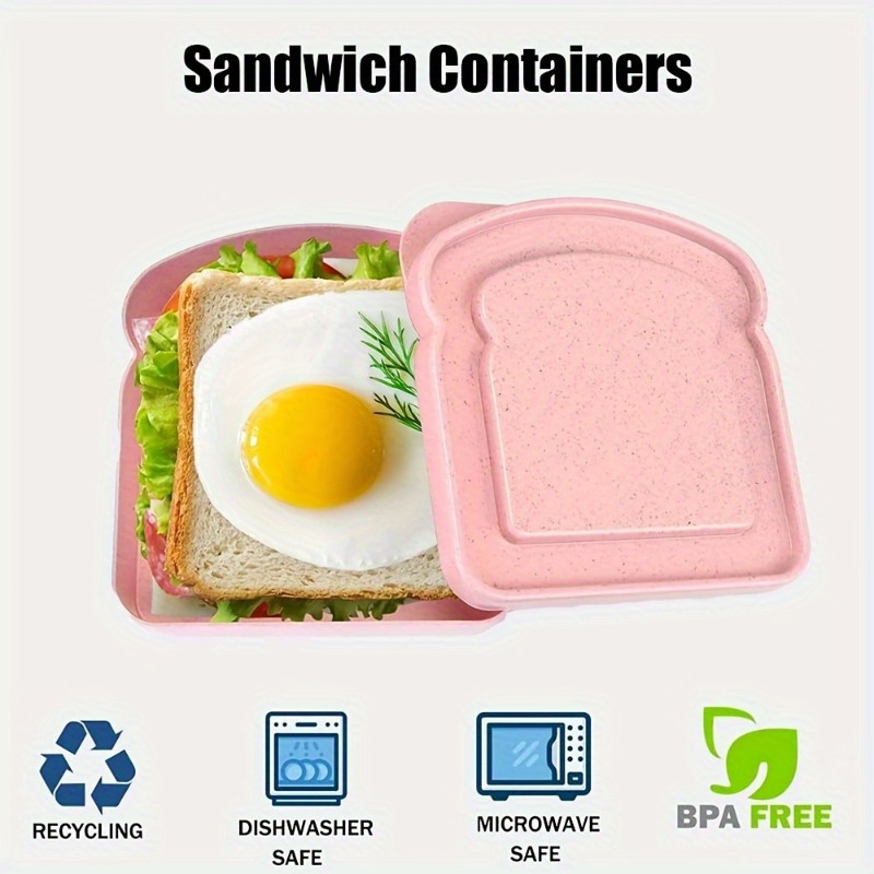 1 Stück Bento-Boxen, Sandwich- – Food Storage Containers Plastic Box Bewertung und Preis