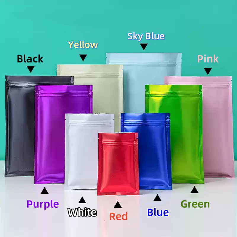 100 Stück bunte Top-Feed-Folie – Ziploc Food Storage Bewertung und Preis