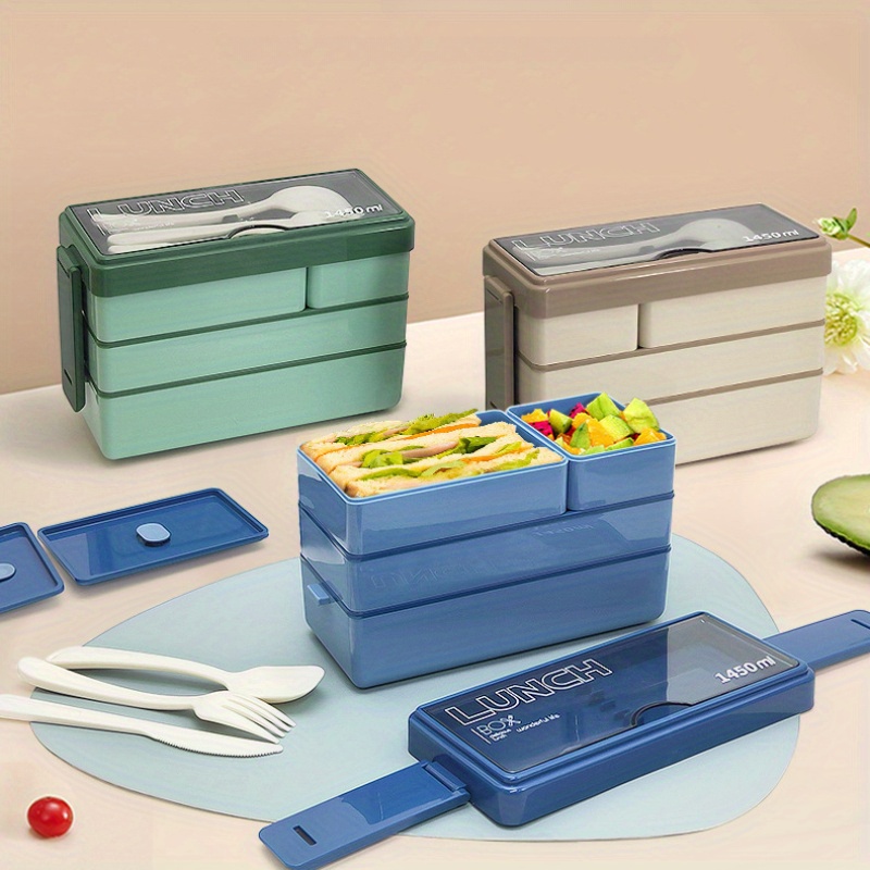 1450 ml Bento-Lunchbox, große  – Food Storage Large Plastic Containers Bewertung und Preis