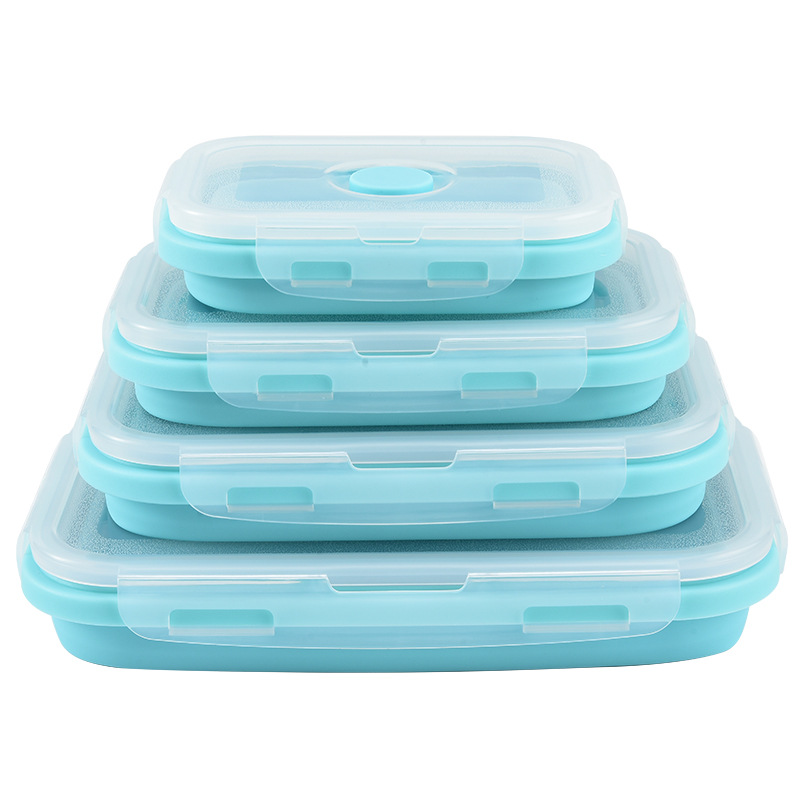 Zusammenklappbarer Silikon-Leb – Food Storage Microwave Safe Bewertung und Preis