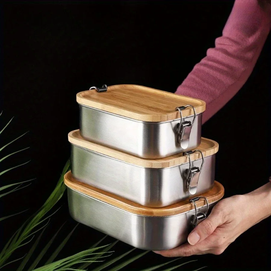 Neue Lunchbox aus Edelstahl 30 – Food Storage On Table Bewertung und Preis