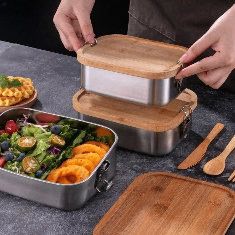 Neue Lunchbox aus Edelstahl 30 – Food Storage On Table Bewertung und Preis