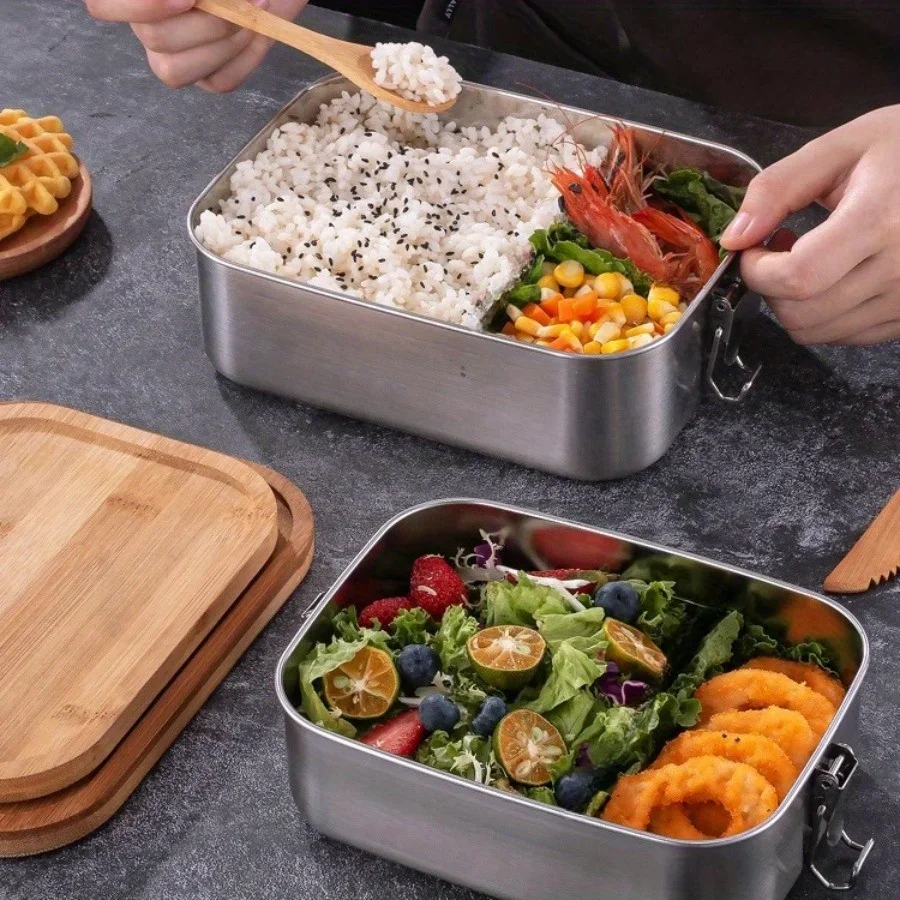 Neue Lunchbox aus Edelstahl 30 – Food Storage On Table Bewertung und Preis
