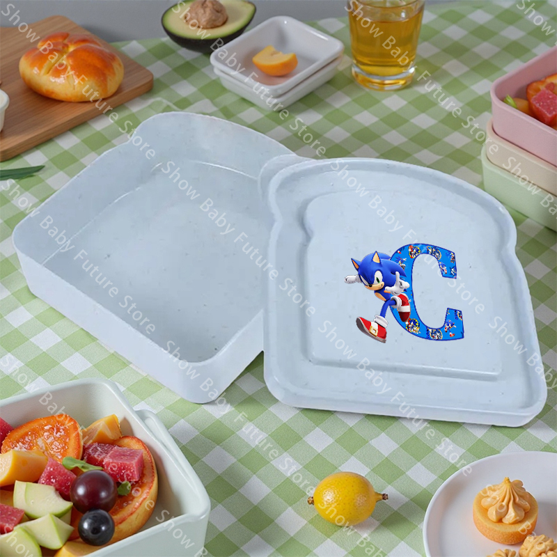 Neue Cartoon-Sonic-Buchstaben  – Food Storage On Table Bewertung und Preis