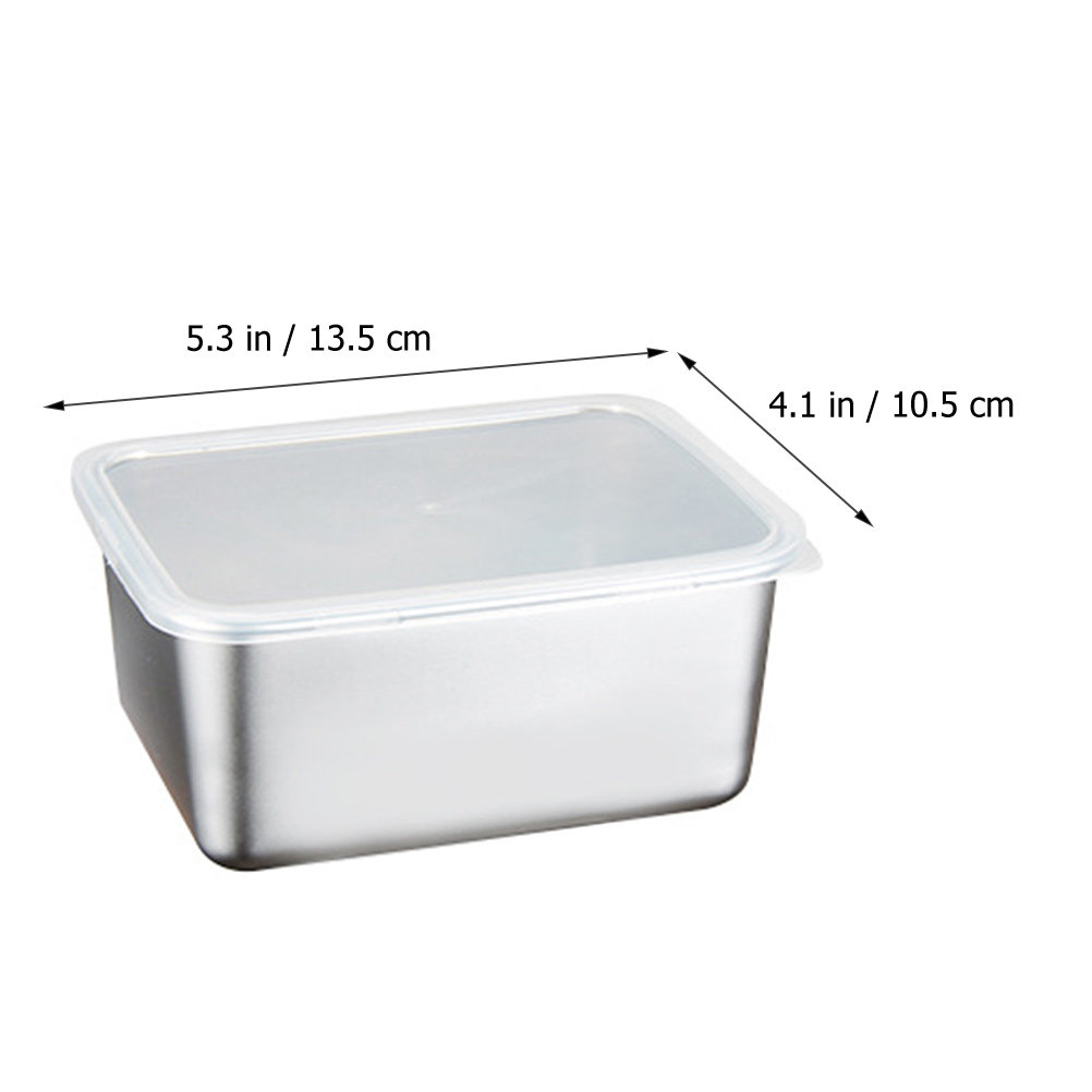 Edelstahl-Aufbewahrungsbox Tra – Food Storage Containers Plastic Box Bewertung und Preis