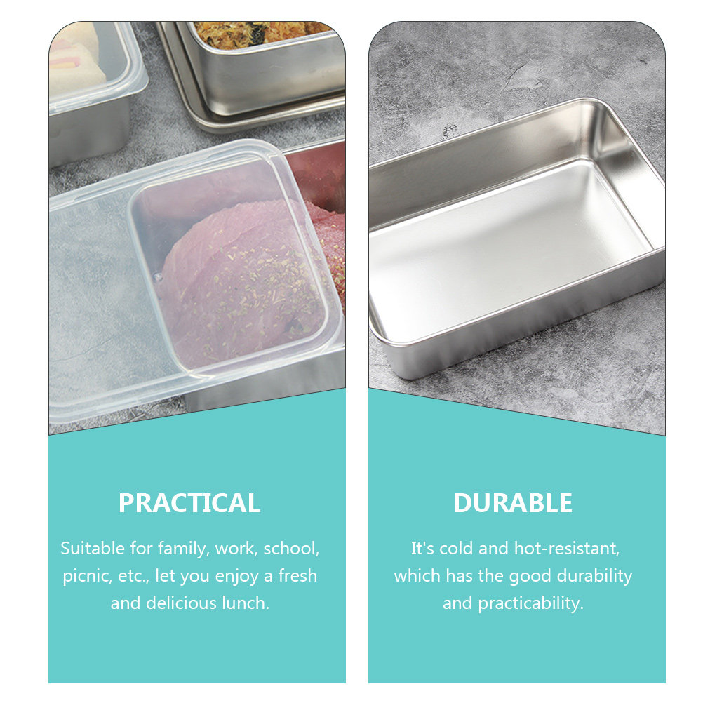 Edelstahl-Aufbewahrungsbox Tra – Food Storage Containers Plastic Box Bewertung und Preis