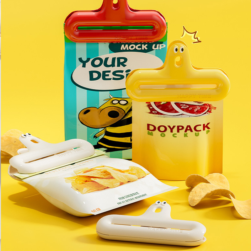 1/4 Cartoon-Verschlussklammer, – Food Storage Roll Bags Bewertung und Preis