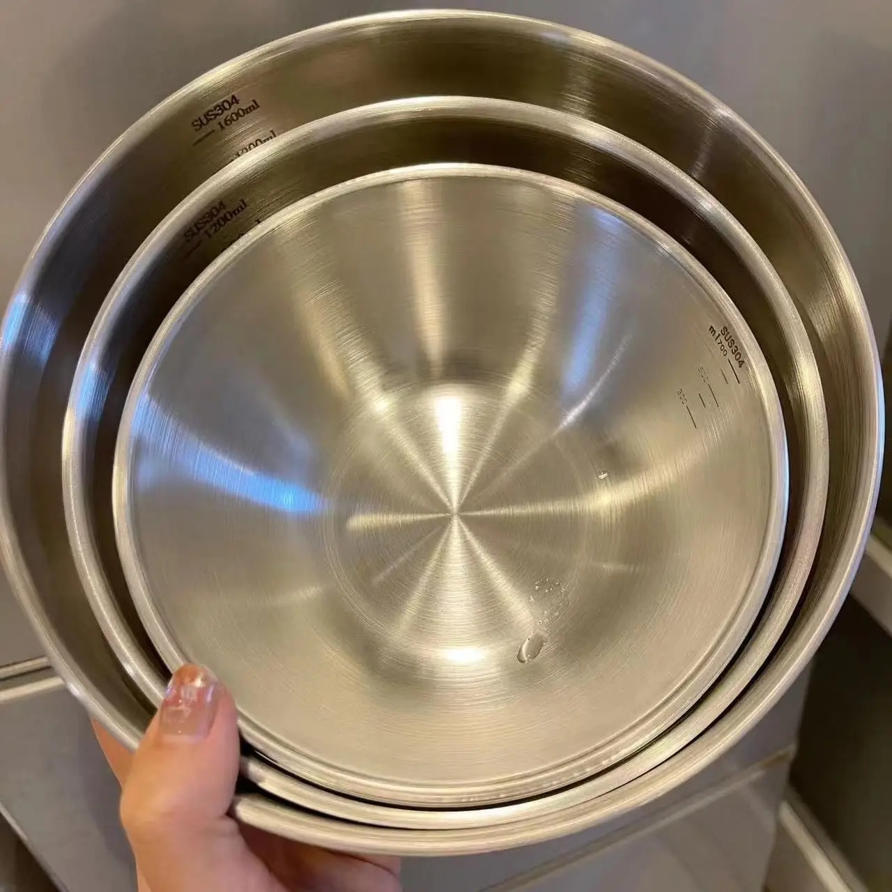 1-3 Edelstahl-Schüssel-Set mit – Food Storage In Stainless Steel Bewertung und Preis