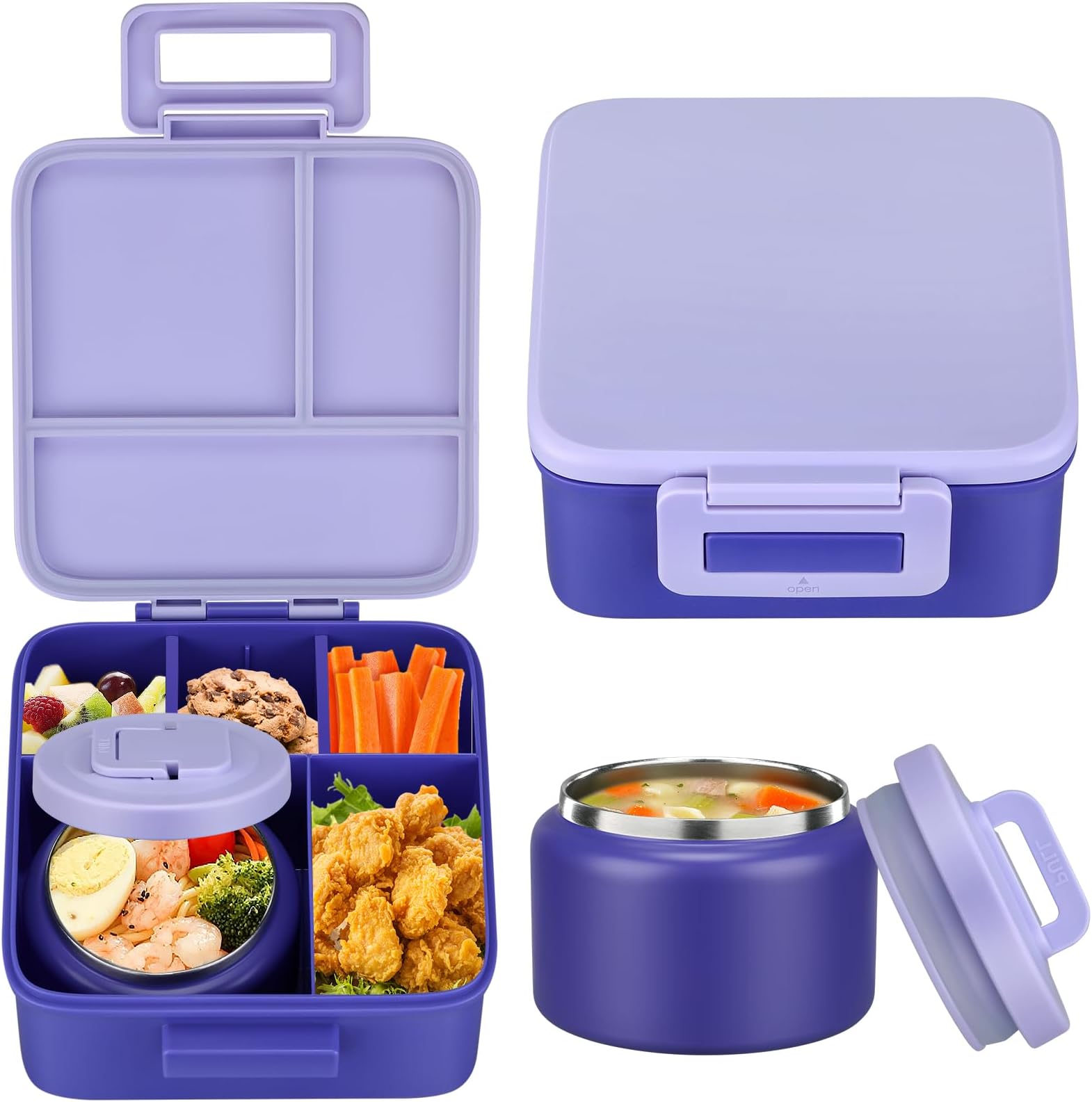 1 Set Bento-Lunchbox für Kinde – Food Storage Microwave Safe Bewertung und Preis