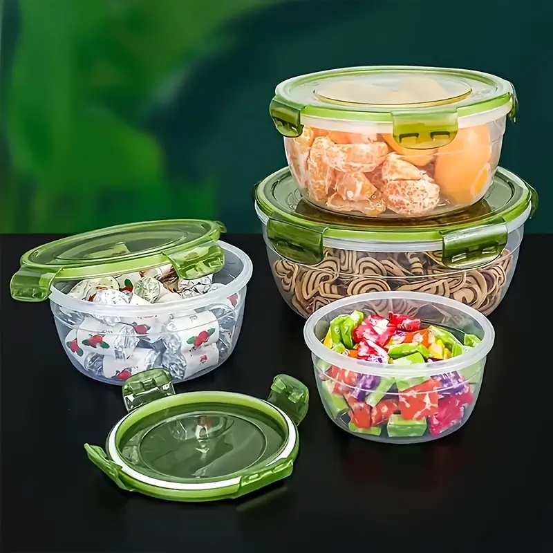 4 Plastik-Lebensmittelbehälter – Food Storage Box Set Bewertung und Preis