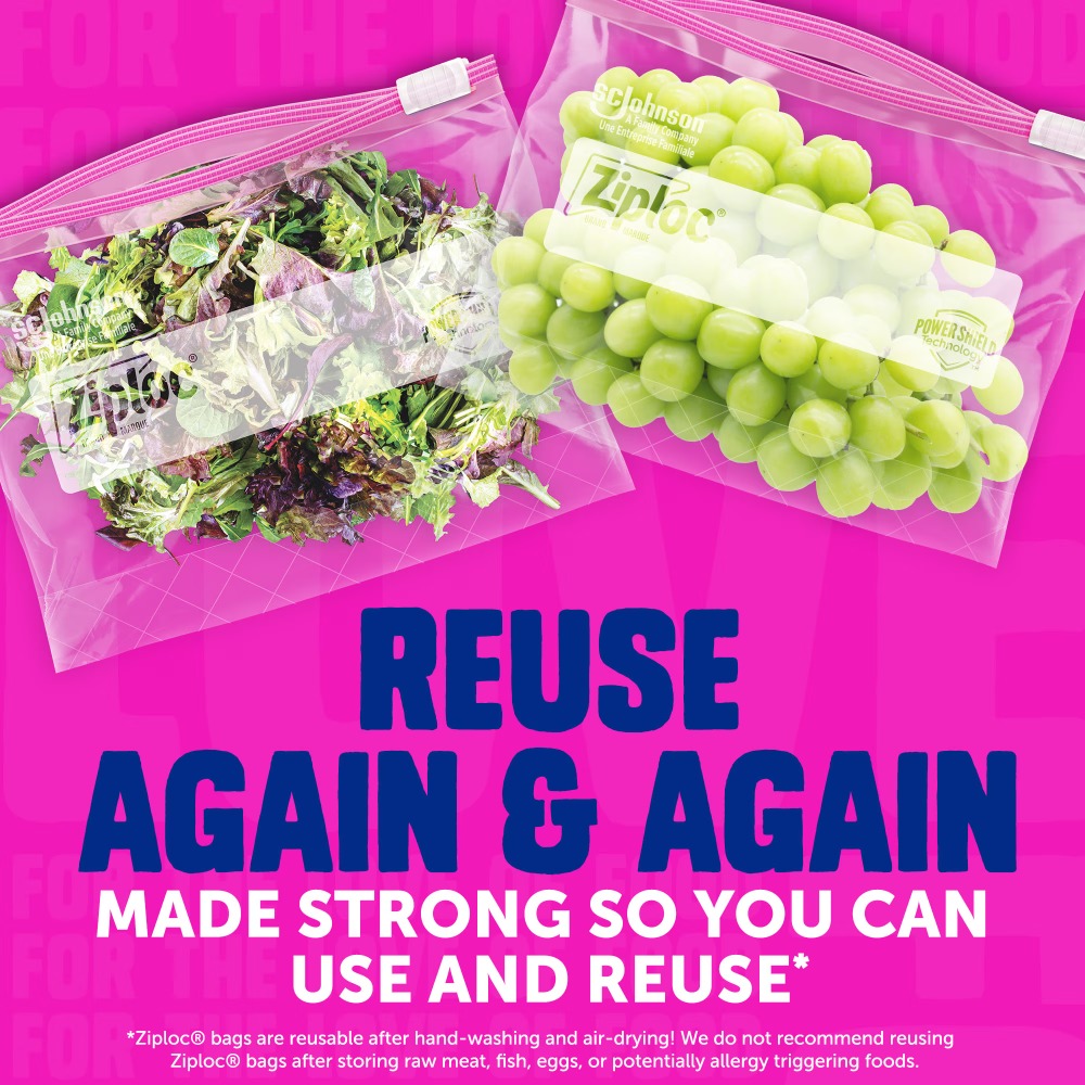 Ziploc ®   Marken-Lebensmittel – Ziploc Food Storage Bewertung und Preis