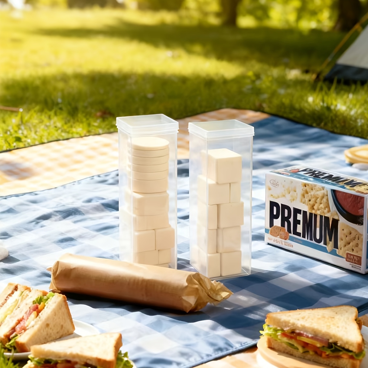 Transparenter Rechteckiger Ver – Food Storage Containers Plastic Box Bewertung und Preis