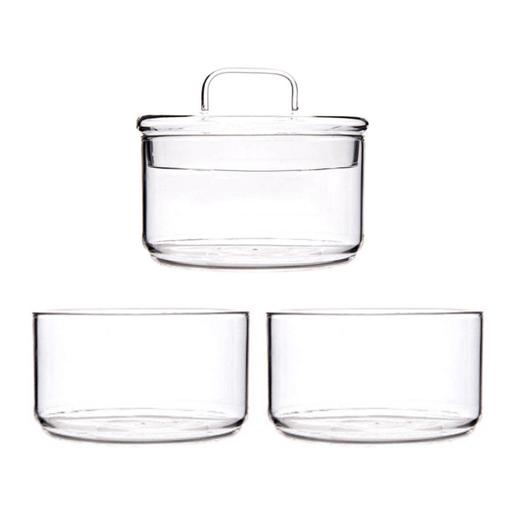 1 Set Transparente Glas-Aufbew – Food Storage Jars & Containers Bewertung und Preis