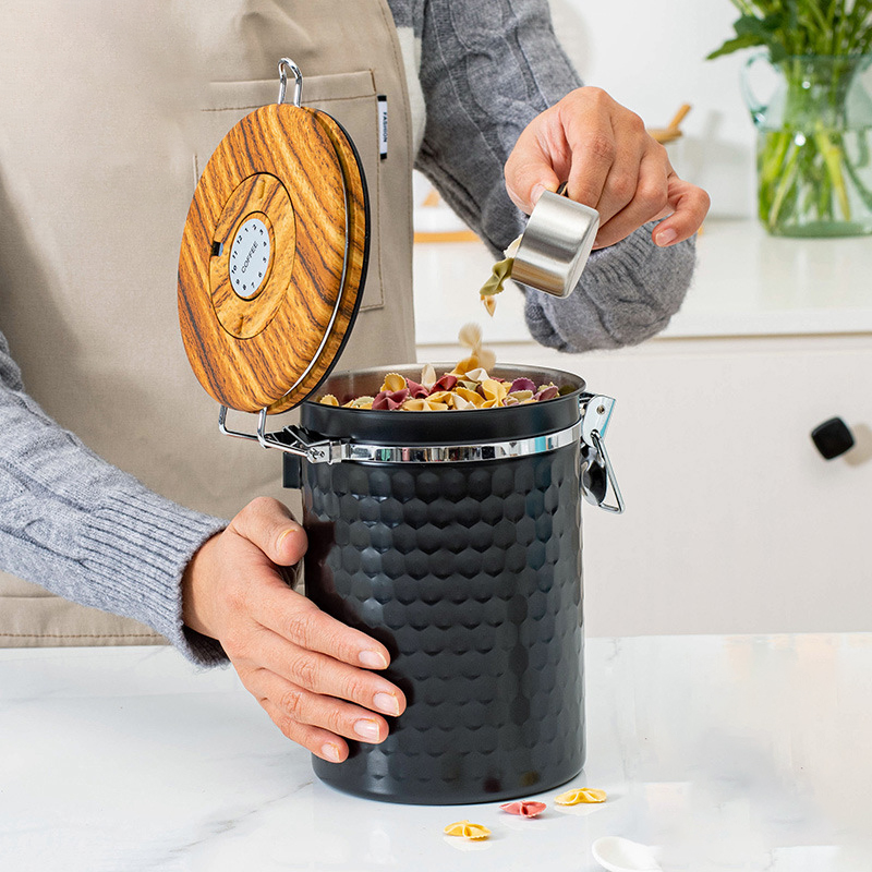 Küche Edelstahl Kaffeekanister – Food Storage Airtight Bewertung und Preis