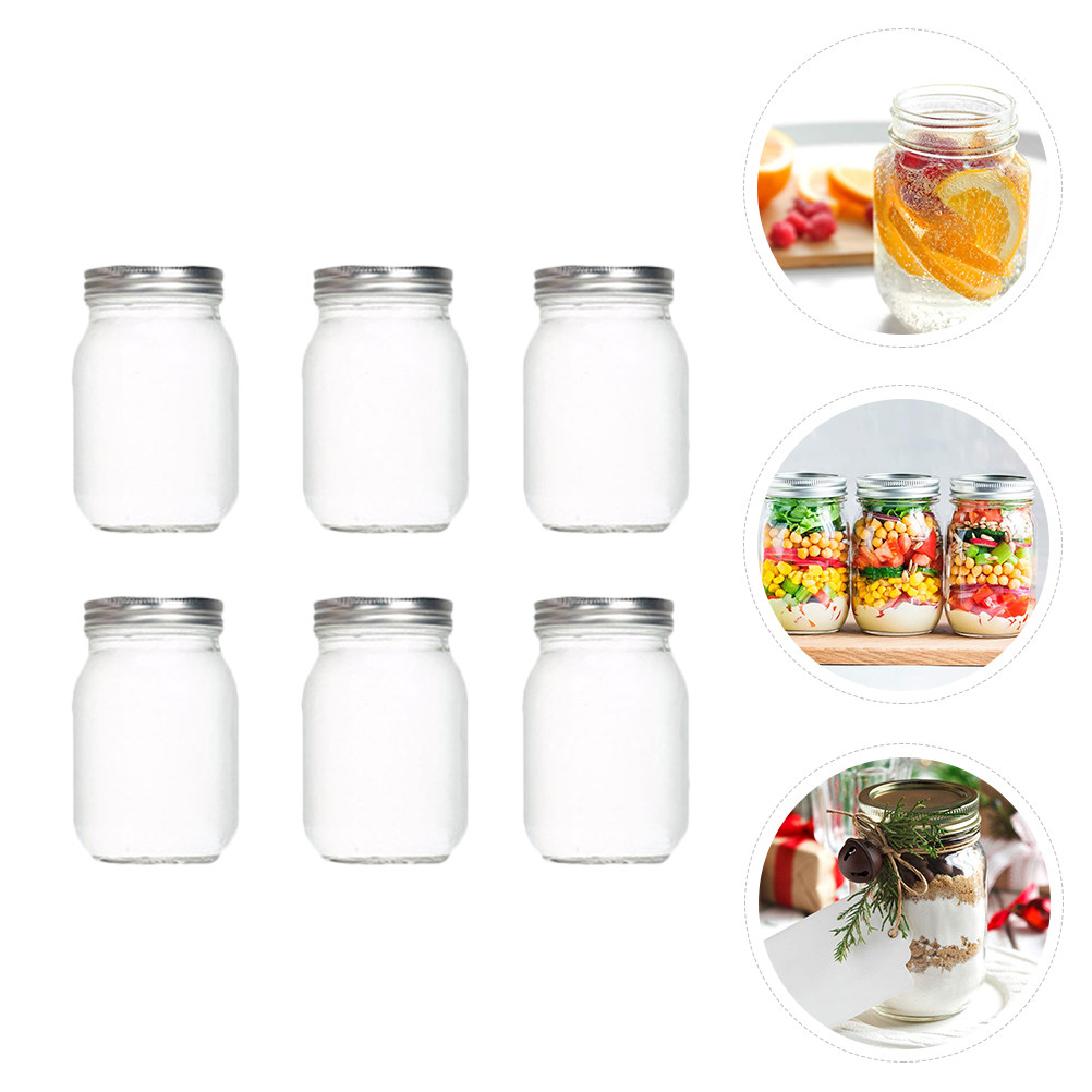 6 Stück Transparente Runde Gla – Food Storage Airtight Bewertung und Preis