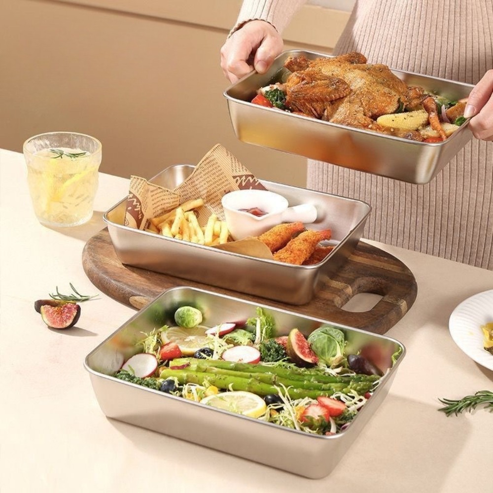 Lebensmittelechtes Edelstahl-S – Food Storage Stainless Steel Containers Bewertung und Preis