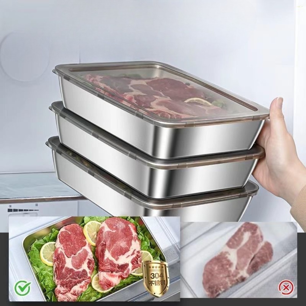 Lebensmittelechtes Edelstahl-S – Food Storage Stainless Steel Containers Bewertung und Preis