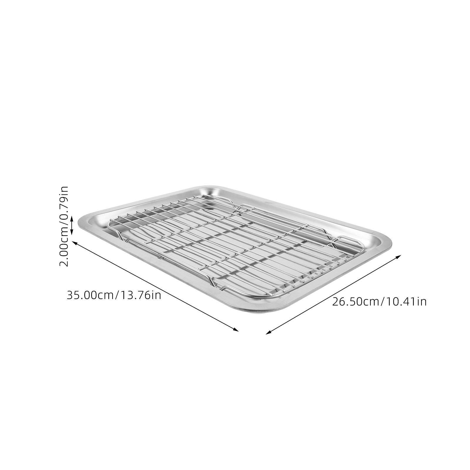 1 Set Edelstahl-Backrost, Abkü – Food Storage In Stainless Steel Bewertung und Preis